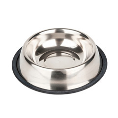 Non Tip Stainless Steel Bowl  - 8 Ounce